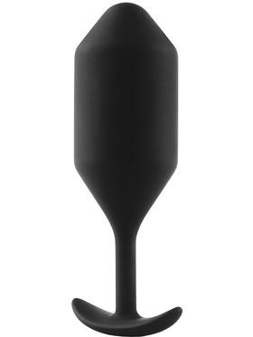 B-Vibe Snug Plug 4, Weighted Silicone Plug, 257 gram