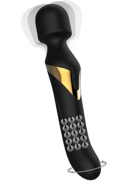 Marc Dorcel Dual Orgasms Vibrator, svart & guld
