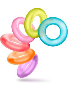 Blush King of the Ring, Cock Ring, 6-pack