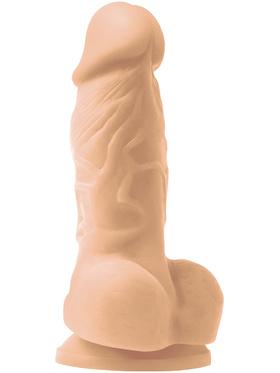 NSNovelties Colours Pleasures Dildo, 13 cm, ljus