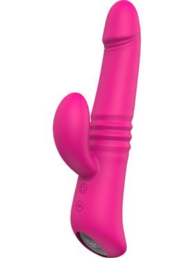 Dream Toys Vibes of Love, Rechargeable Heating Thruster, magenta