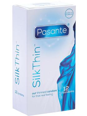 Pasante Silk Thin Kondomer, 12-pack