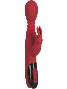 You2Toys Silicone Rabbit Vibrator, röd