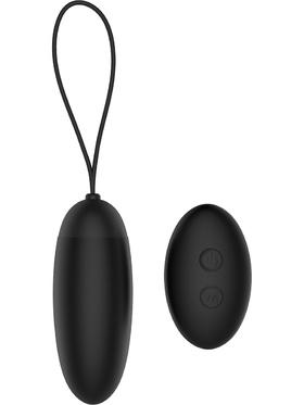 Dream Toys Pleasure Eggs, Remote Dusky Pleaser, svart