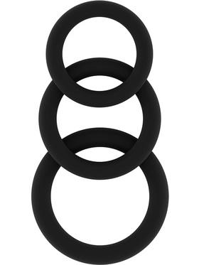 Sono Cockring Set No. 25, svart