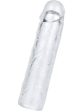 LoveToy Flawless Clear, Penis Sleeve + 5 cm