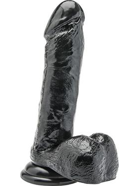 Toy Joy Get Real Dildo, 18 cm, svart
