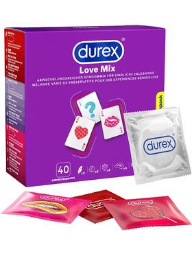 Durex Love Mix Condoms, 40-pack
