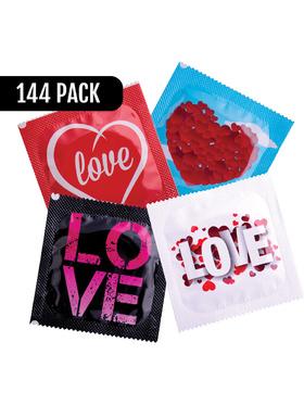 Pasante Love Range Kondomer, 144-pack