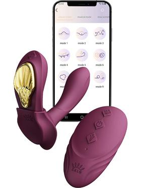 Zalo Aya Wearable Vibrator with Remote control, lila