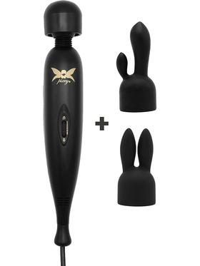 Pixey Turbo Wand Vibrator with 2 Attachments