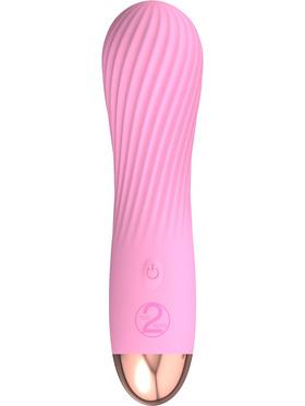 You2Toys Cuties Pink, Ribbed Mini Vibrator