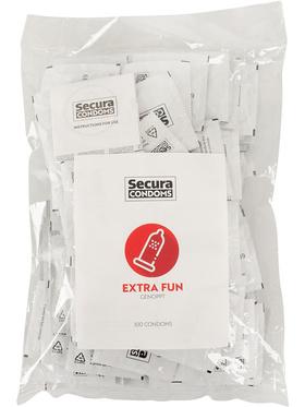 Secura Extra Fun, Kondomer, 100-pack