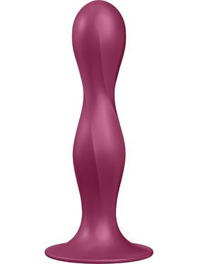 Satisfyer Double Ball-R, Weighted Dildo, röd