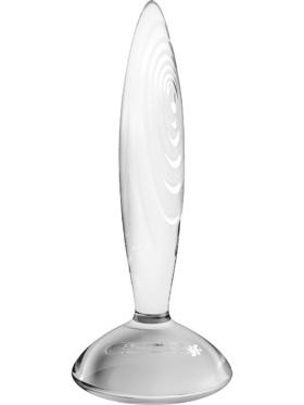Satisfyer Sparkling Crystal, Glass Dildo, transparent