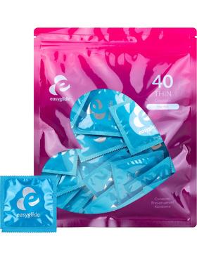 EasyGlide Extra Thin Condoms, 40-pack