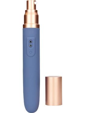 Loveline Travel Vibrator with Lube Compartment and Pump