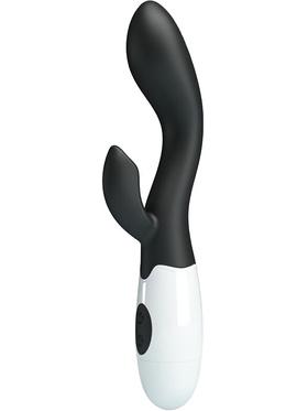 Pretty Love Brighty, Rabbit Vibrator, svart