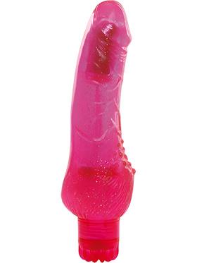 Toyz4Lovers Jammy Jelly, Sharp Glitter Vibrator, rosa