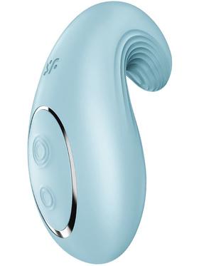 Satisfyer Dipping Delight, Lay-on Vibrator, ljusblå