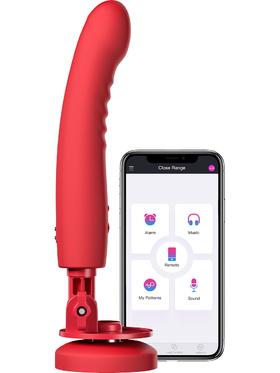 Lovense Mission 2, App-Controlled Touch-Sensitive Dildo Vibrator