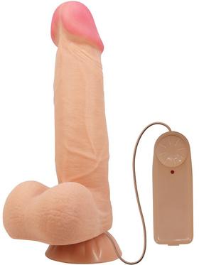 Pretty Love Sliding Skin Dildo Vibrator, 22 cm