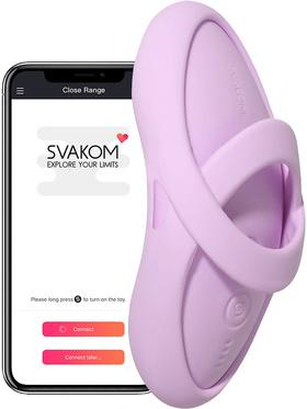 Svakom Echo 2, Flexible Finger Vibrator, rosa