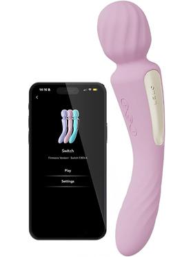 LELO Switch, Double-Ended Wand Vibrator, rosa