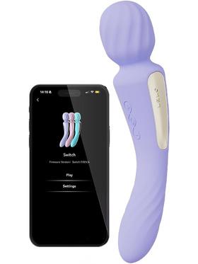 LELO Switch, Double-Ended Wand Vibrator, lila