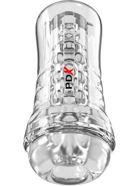Pipedream PDX Elite ViewTube Plus, See-Thru EZ-Grip Stroker