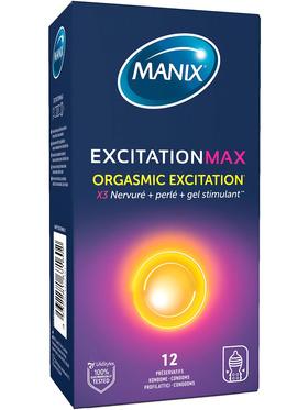 Manix Excitation Max Kondomer, 12-pack