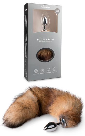 Fox Tail Plug Silver