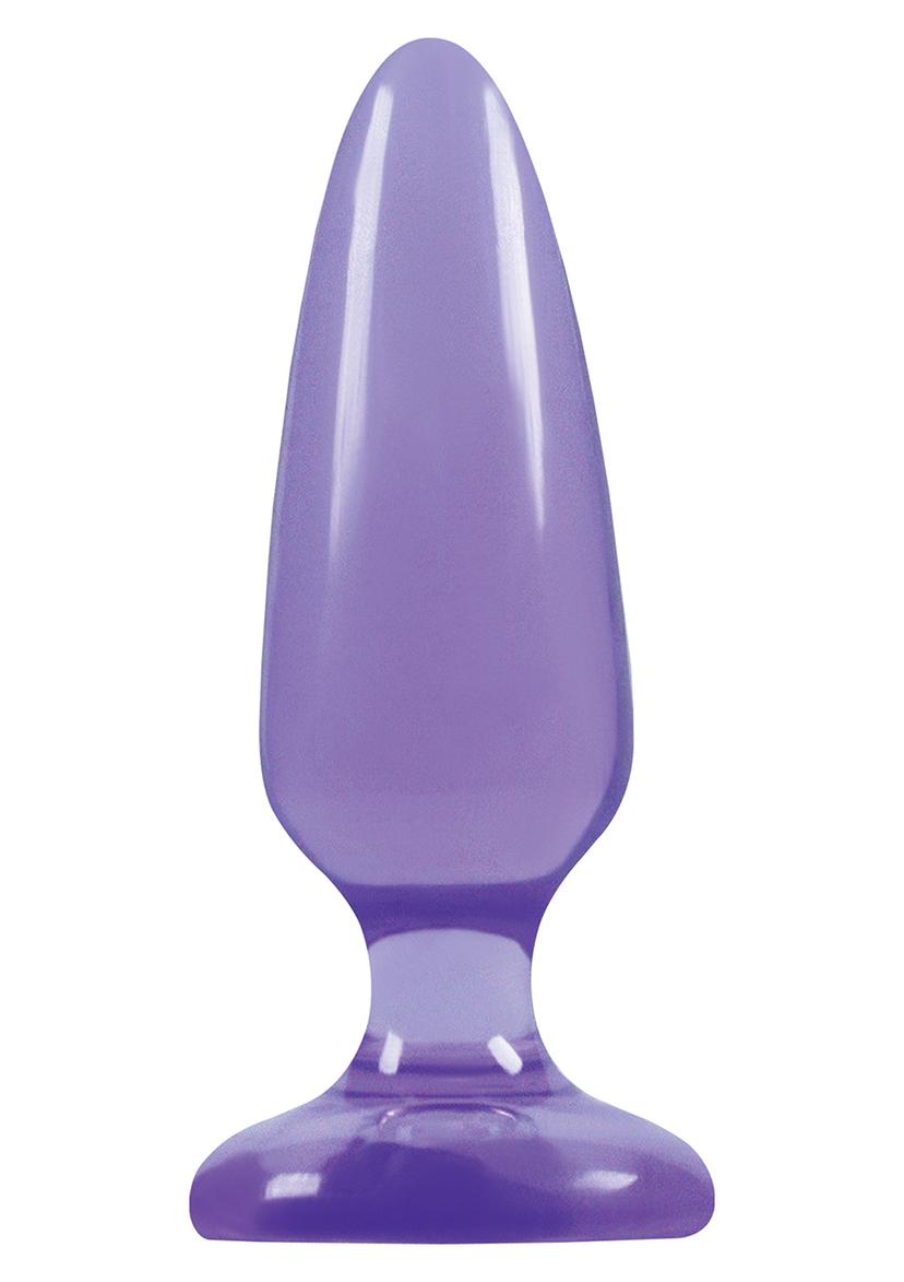 PLEASURE PLUG MEDIUM PURPLE - Analplugg 12 cm