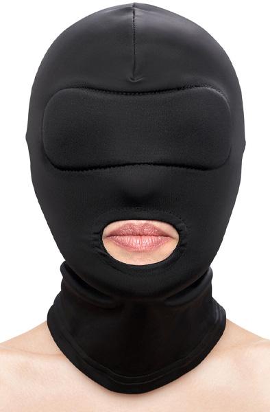Fetish &amp; Fashion Mouth Hood Black