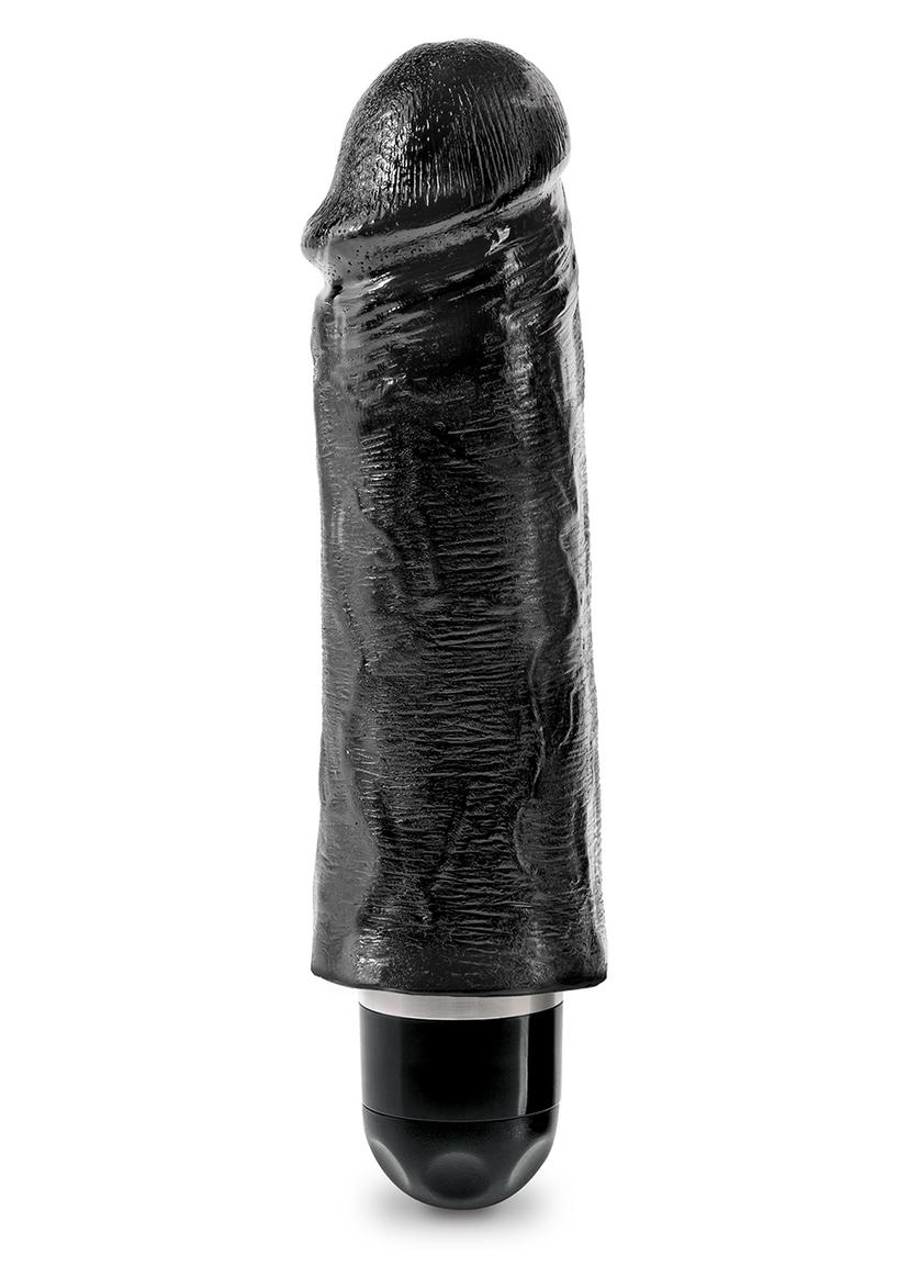 KING COCK 5'' VIBR STIFFY BLACK