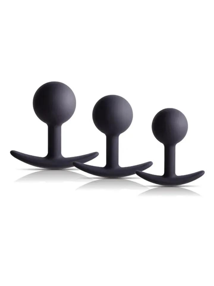 Silicone Anal Kit With Weighted Ball