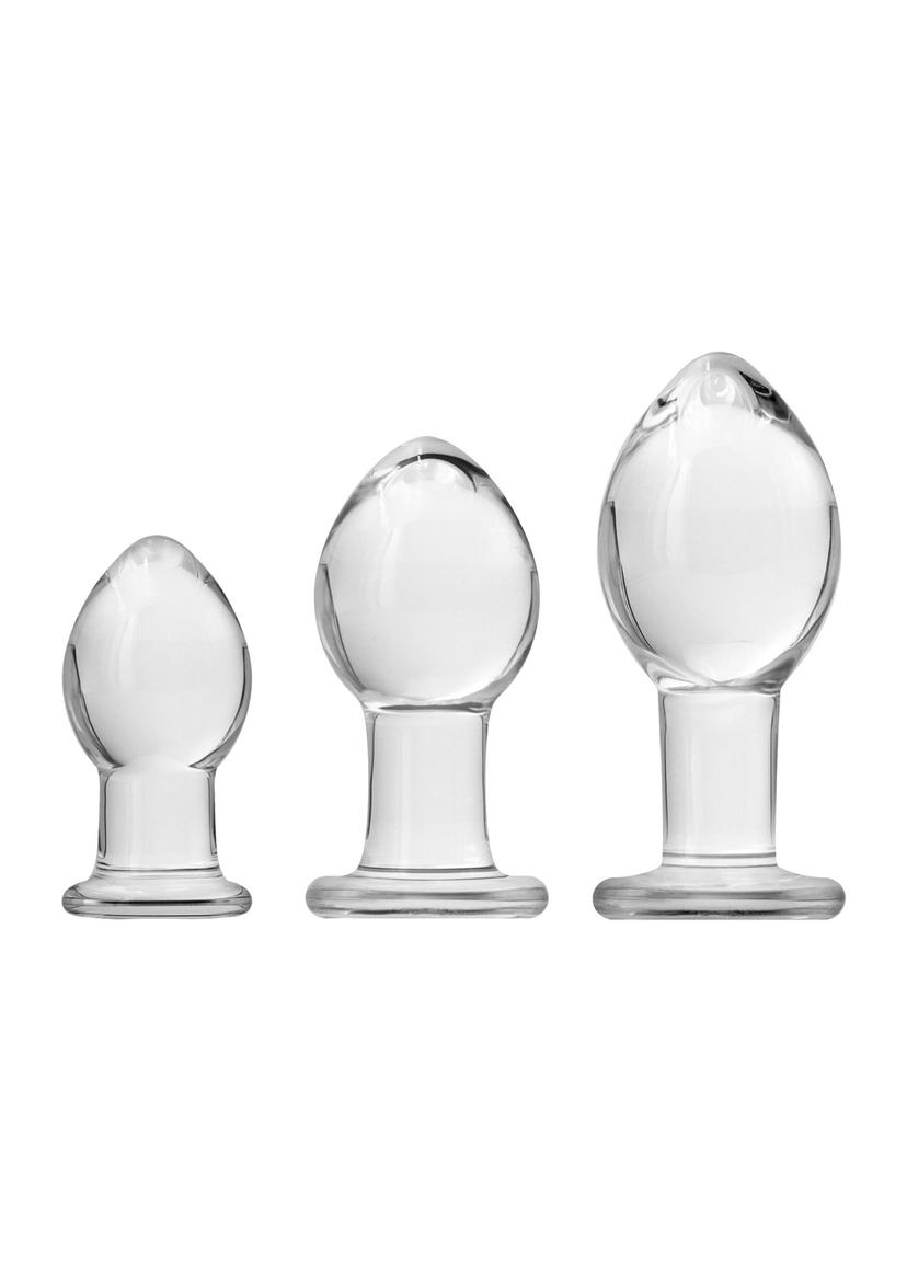 Crystal Trainer Kit, Analpluggar av Glas
