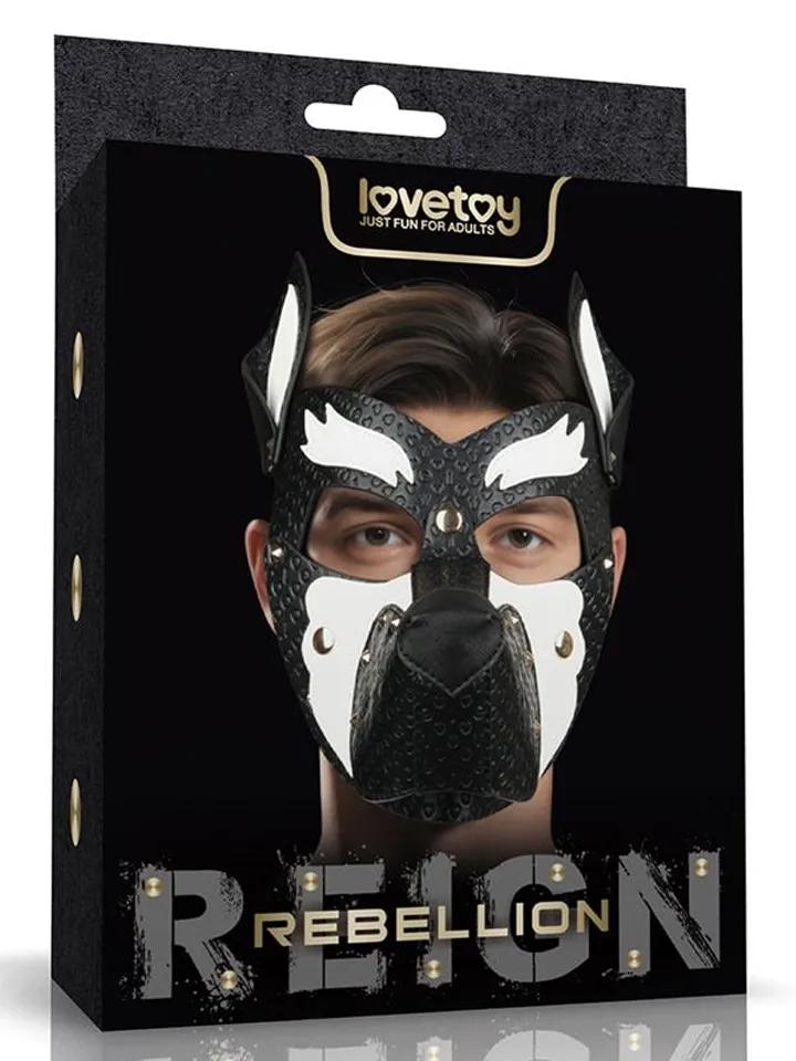 Rebellion Reign Howl Pup Mask White