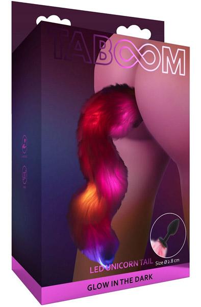 Taboom LED Unicorn Tail &amp; Buttplug