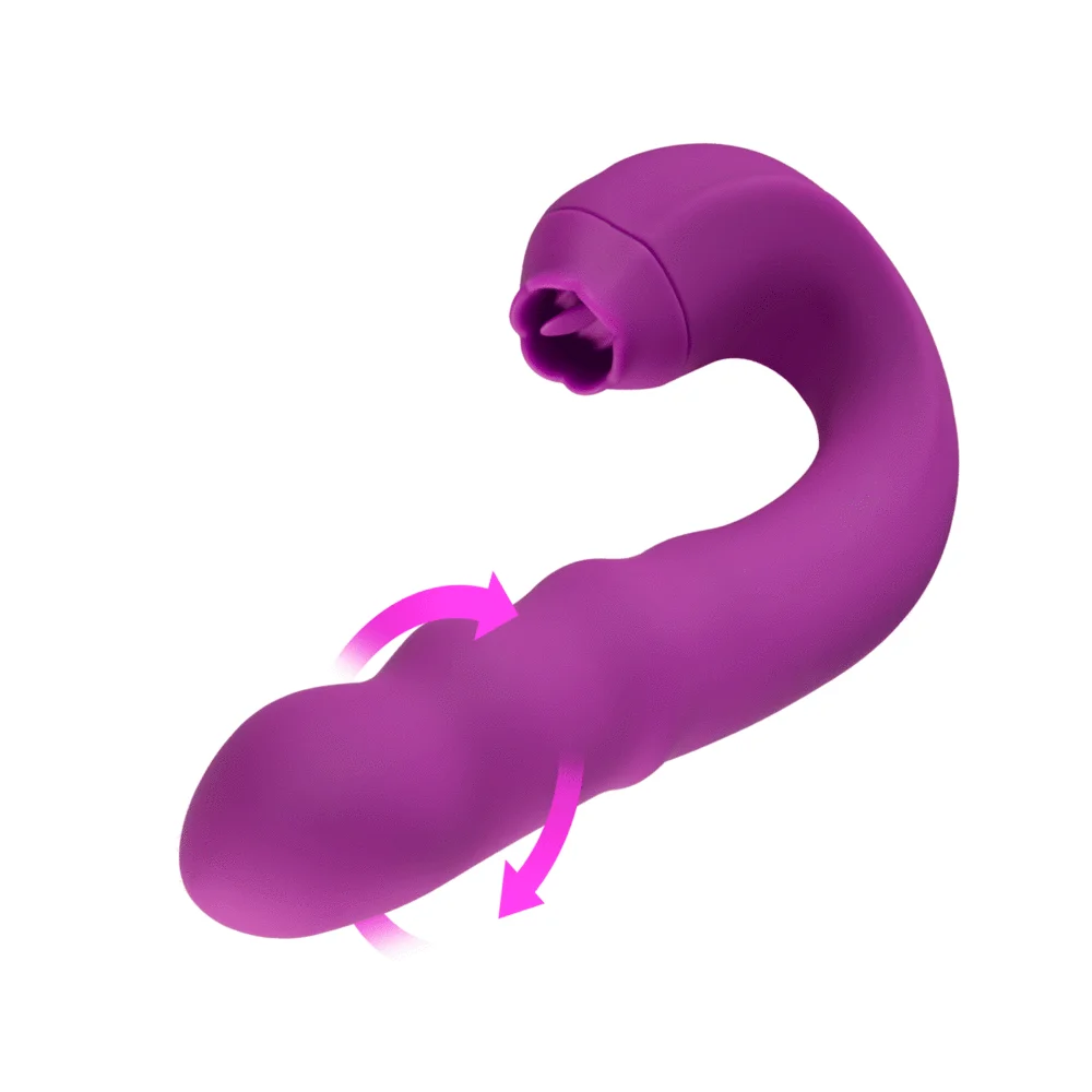 Lilian G-Spot Vibrating Tongue &amp; Rotating Head