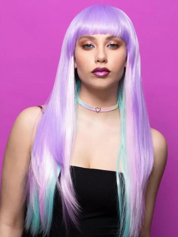 Manic Panic Lavender &amp; Aqua Wig