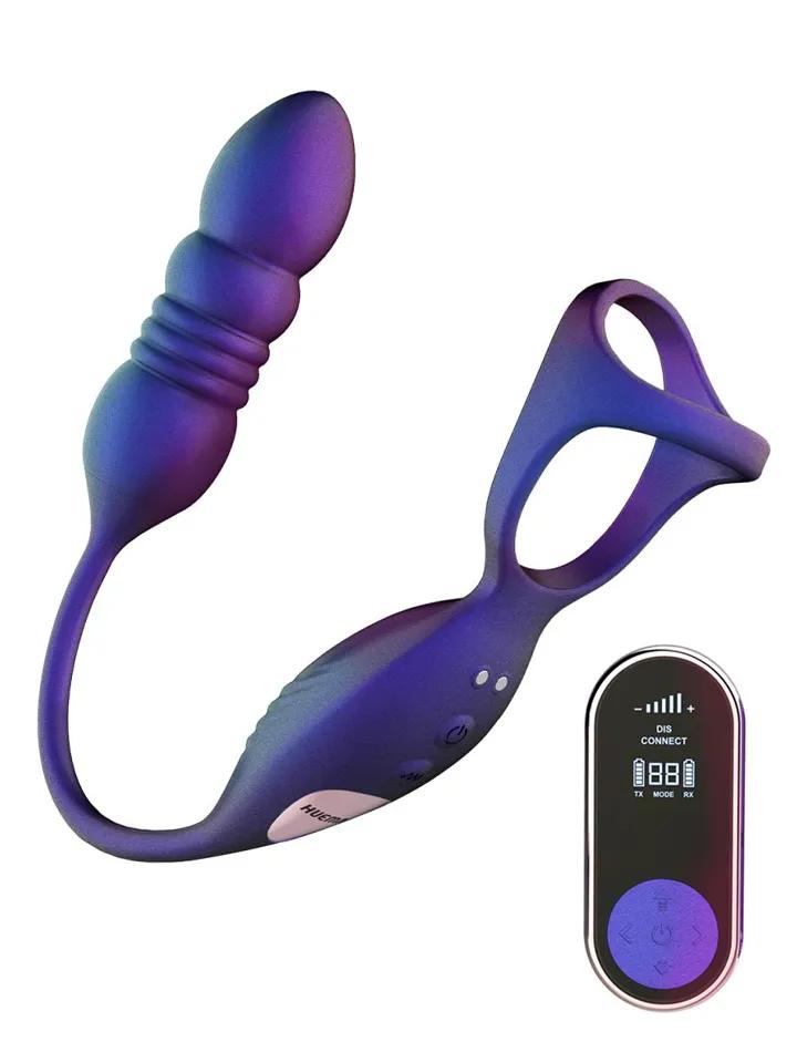 Hueman Deep Impact Cock &amp; Ball Ring