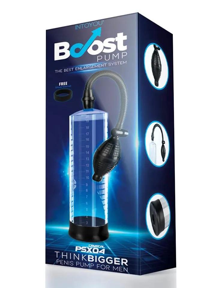 Boost Manual Penis Pump Crystal