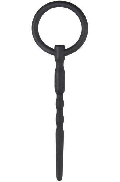Sinner Gear Silicone Penis Plug With Pull Ring Dilator