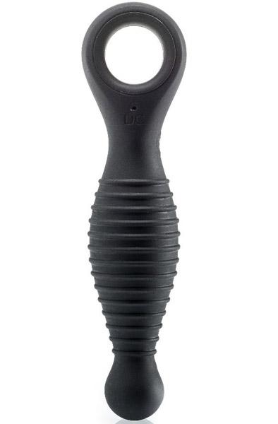 Zenn Silicone Black Racer Vibrator Analplugg med vibrator