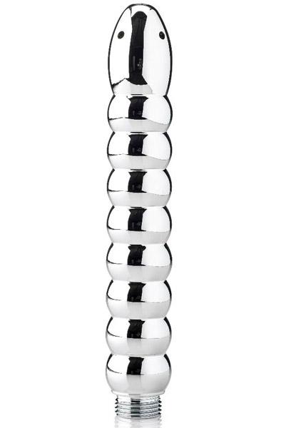 Zenn Ribbed Anal Shower Duschmunstycke