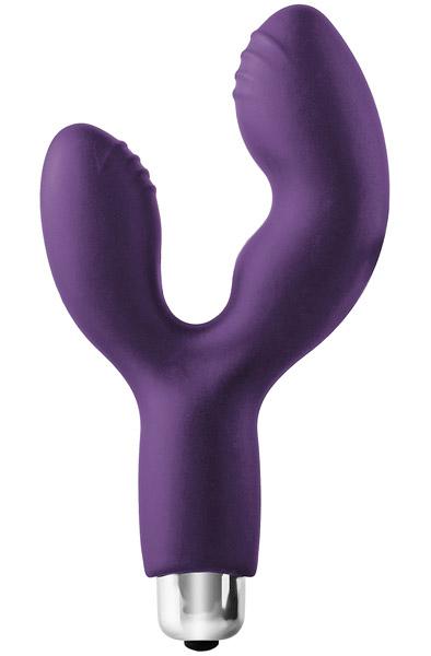 Flirts 10-Functions Duo Vibe Purple G-punktsvibrator