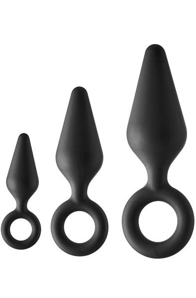 Fantasstic Anal Training Kit Ring Plug Analpluggar paket