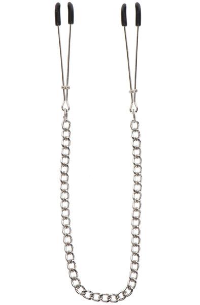 Taboom Tweezers With Chain Silver Bröstklämmor med kedja