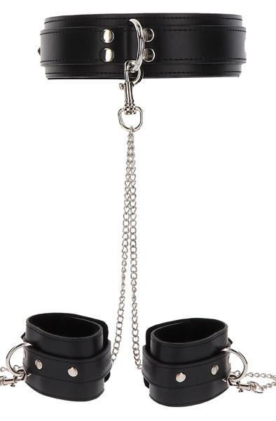 Taboom Heavy Collar & Wrist Cuffs Halsband & handbojor